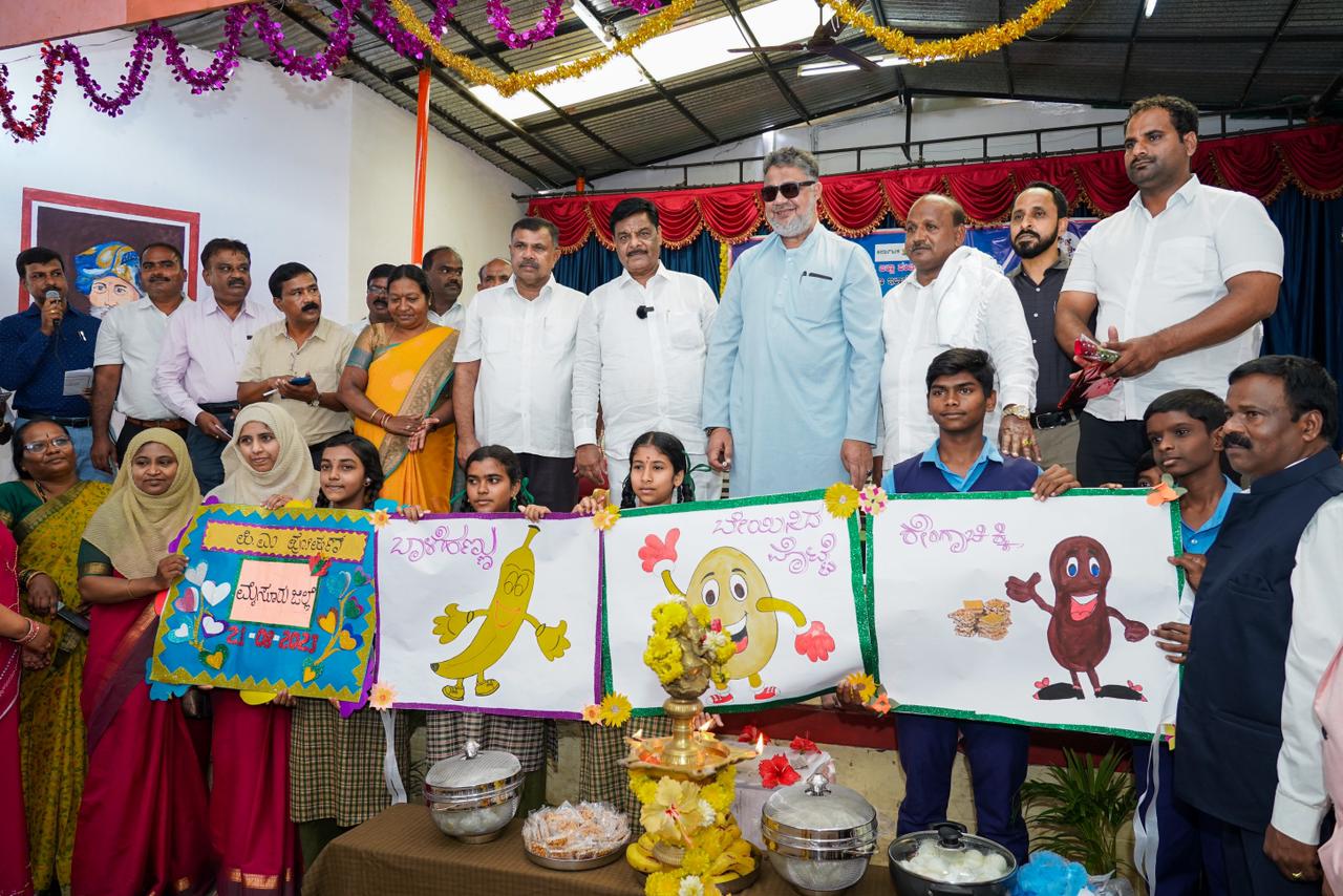 ಪೂರಕ ಪೌಷ್ಠಿಕ ಆಹಾರ ಕಾರ್ಯಕ್ರಮಕ್ಕೆ ಜಿಲ್ಲಾ ಉಸ್ತುವಾರಿಗಳಿಂದ ಚಾಲನೆ…