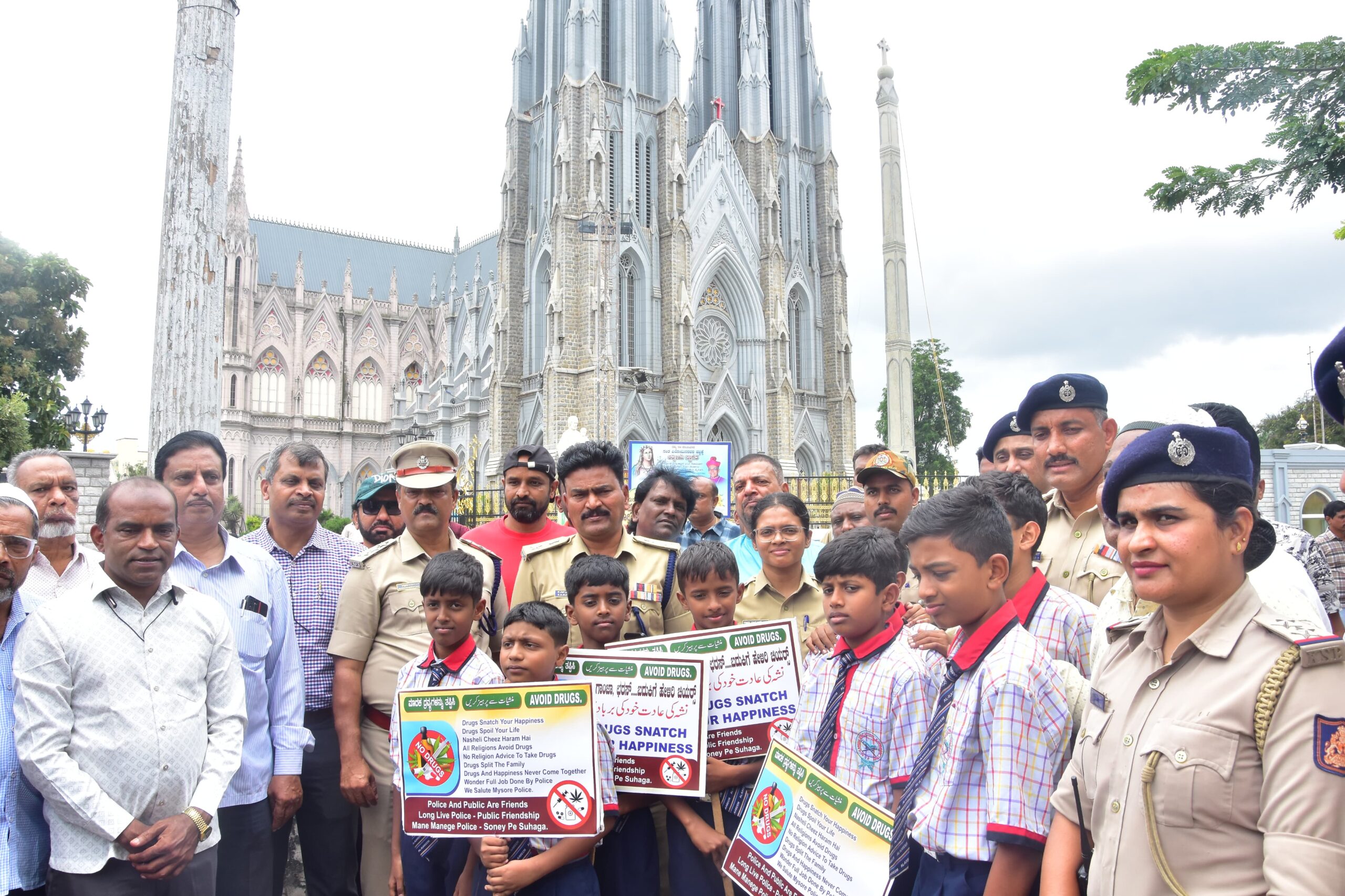 ಮಾದಕ ವಸ್ತುಗಳ ಹಾವಳಿಗೆ ಬ್ರೇಕ್ ಹಾಕಲು ನಗರ ಪೊಲೀಸರ ಸಮರ…ನಗರದಾದ್ಯಂತ ಜಾಗೃತಿ…ನಶ ಮುಕ್ತ ಭಾರತ ಅಭಿಯಾನ ಆರಂಭ…