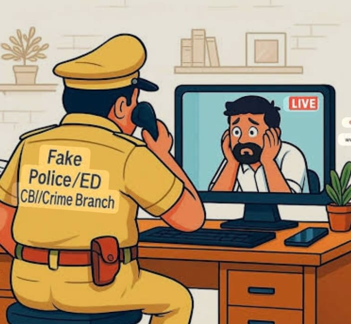 ಮನಿ ಲಾಂಡ್ರಿಂಗ್ ಹೆಸರಿನಲ್ಲಿ ಡಿಜಿಟಲ್ ಅರೆಸ್ಟ್ ಬೆದರಿಕೆ…ವೈದ್ಯರೊಬ್ಬರಿಗೆ 82.10 ಲಕ್ಷ ಉಂಡೆನಾಮ…