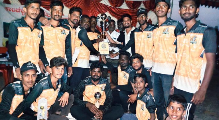 ಕಾಂಚಳ್ಳಿ ಪ್ರೀಮಿಯಾರ್ ಲೀಗ್ ಸೀಸನ್ 02ಶ್ರೀ ಮಲೈ ವಾರಿಯರ್ಸ್ ಚಾಂಪಿಯನ್.