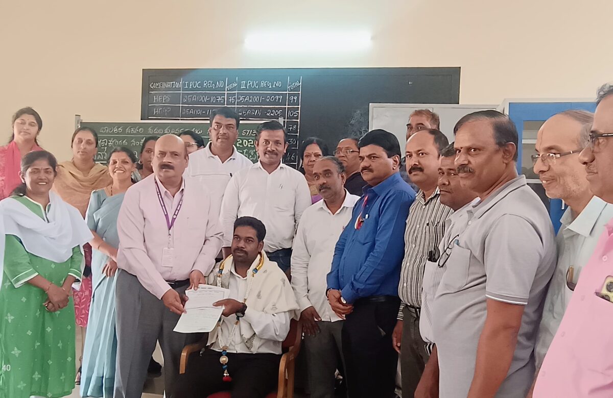 ನಂಜನಗೂಡಿನ ಬಾಲಕರ ಸರ್ಕಾರಿ ಪದವಿ ಪೂರ್ವ ಕಾಲೇಜಿನ ಹಿರಿಯ ವಿದ್ಯಾರ್ಥಿ ಎಂ ಮಹದೇವಸ್ವಾಮಿ ನ್ಯಾಯಾಧೀಶರಾಗಿ ಆಯ್ಕೆ – ಹೆಮ್ಮೆಯ ಕ್ಷಣ